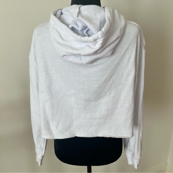 San Francisco Giants Cropped Rainbow Pride Logo Hoodie Sweatshirt Sz M - Picture 3 of 7